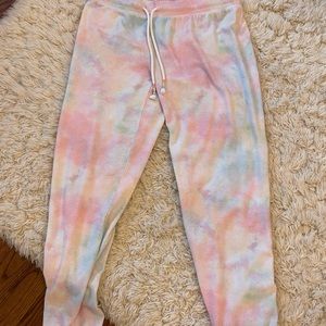 CUTE TIE DYE SWEATPANTS!! PJ SALVAGE!!!